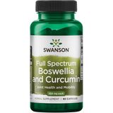 Swanson - Volledig Spectrum - Boswellia en Curcumine - 60 Capsules