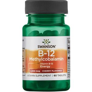 Swanson Health Vitamine B12 - 2500mcg - 60 Tablets - Swanson