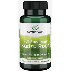Kudzu Root 500mg | Swanson  | 60 stuks (2 maandverpakking)
