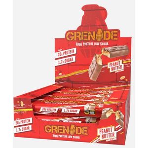 Grenade Protein Bars | Grenade | Peanut Nutter | 720 gram (12 repen)