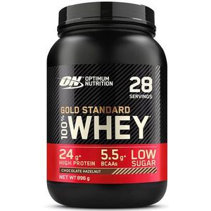 GOLD STANDARD 100% WHEY PROTEIN | Optimum Nutrition | Chocolate Hazelnut | 896 gram (28 Servings)