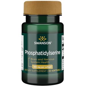 Swanson - Fosfatidylserine - 100 mg - 30 Softgels