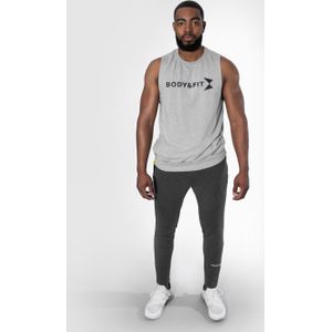 Body & Fit Essential Form Tank Top – Sport Tanktop Heren – Maat: M - Grijs