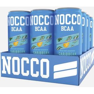 Nocco BCAA Drink | Nocco - No Carbs Company | Caribbean | 3000 ml (12 Blikjes)