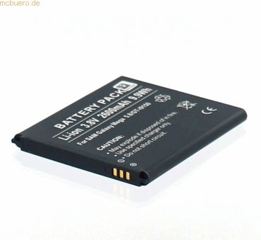 k.A. Akku für Samsung EB-B650AE Li-Ion 3,8 Volt 2600 mAh schwarz
