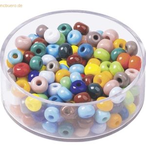 6 x Knorr prandell Rocailles 5 mm sortiert VE=13g