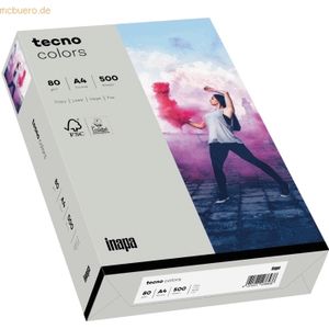 5 x Inapa Multifunktionspapier tecno colors A4 80 g/qm VE=500 Blatt he