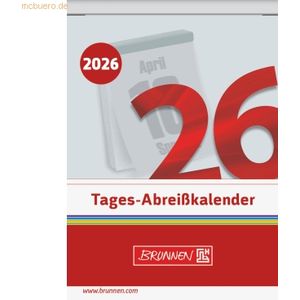 Brunnen Abreißkalender 81x106mm 2026