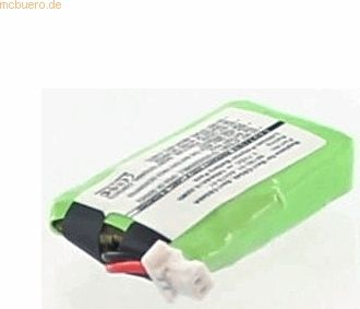 k.A. Akku für Plantronics W740 Li-Pol 3,7 Volt 140 mAh schwarz