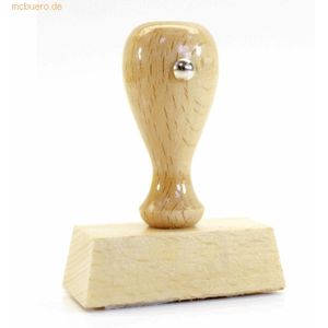 Amos Textstempel Holz Original an Mandant
