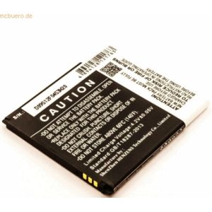 k.A. Akku für Alcatel OT-4024X Li-Ion 3,7 Volt 1400 mAh schwarz