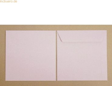 Blanke Briefumschläge 190x190mm 120g/qm gummiert VE=100 Stück lavendel