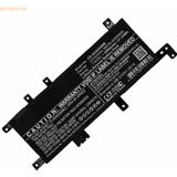 k.A. Akku für Asus X542UN-DM051T Li-Pol 7,6 Volt 4900 mAh schwarz
