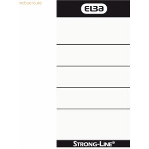 Elba Ordner-Rückenschilder Strongline/MyColour kurz/breit zum Einsteck