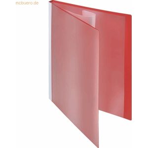 Foldersys Präsentations-Sichtbuch A4 10 Hüllen A4 PP rot