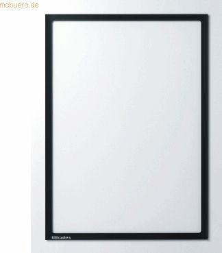 Ultradex Infotasche magnetisch für DIN A6 120x163mm VE=1 Stück schwarz
