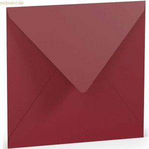 10 x Paperado Briefumschläge 16,4x16,4cm Seidenfutter Nassklebung VE=5