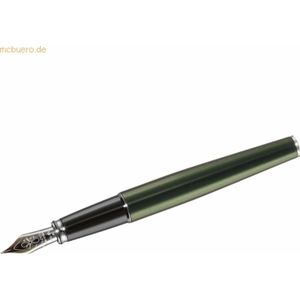 Diplomat Füllhalter Excellence A2 Evergreen chrom 14 kt EF
