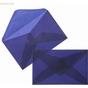 Blanke Briefumschläge Offset transparent 62x98mm 100g/qm NK VE=100 Stü