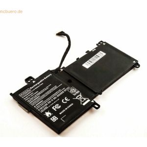 k.A. Akku für HP Pavilion x360 11-k047tu Li-Ion 7,6 Volt 4000 mAh schw