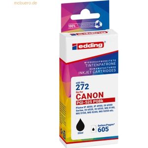 Edding Tintenpatrone ersetzt Canon PGI-525 black (Text)