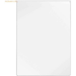 100 x Veloflex Ausweishülle 155x215mm A5 transparent