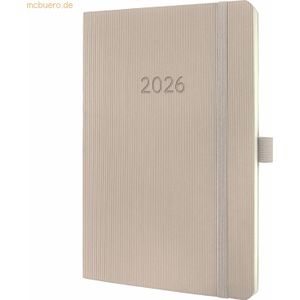 Sigel Wochenkalender Conceptum ca. A5 Softcover taupe 2026