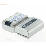 k.A. Akku für Sony DCR-HC30 Li-Ion 7,2 Volt 680 mAh silberfarben