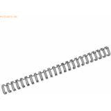 GBC Drahtbinderücken WireBind A5 Nr. 4 6,3mm VE=250 Stück schwarz