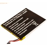 k.A. Akku für Alcatel TLP028A2 Li-Pol 3,7 Volt 2700 mAh schwarz