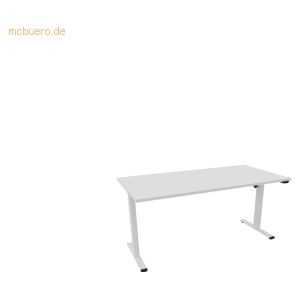 NowyStyl SchreibtischeComo 160x80cm weiß/weiß