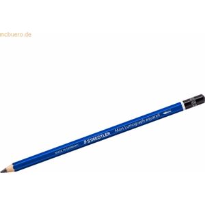 12 x Staedtler Aquarellstift Mars Lumograph aquarell 8B schwarz