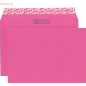 Elco Briefumschläge Color eosinrot Haftklebung 100 g/qm VE=250 Stück