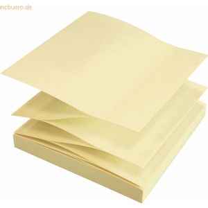 Soennecken Haftnotiz oeco 5864 RC Z-Falz 75x75mm 100 Blatt gelb 12 Stü