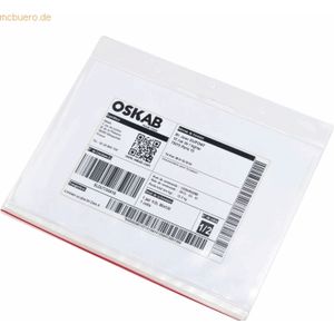 Tarifold Kennzeichnungshülle Dry-Zip A4 quer VE=10 Stück transparent