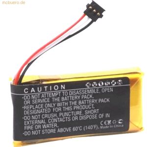 k.A. Akku für Motorola 61638C Li-Pol 3,7 Volt 230 mAh schwarz