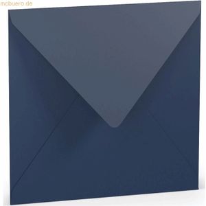 10 x Paperado Briefumschläge 16,4x16,4cm Seidenfutter Nassklebung VE=5