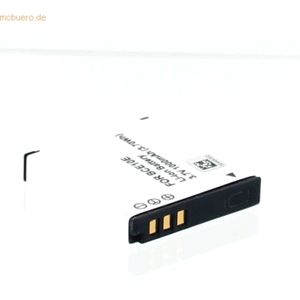 k.A. Akku für Panasonic LUMIX DMC-FX30 Li-Ion 3,7 Volt 900 mAh schwarz
