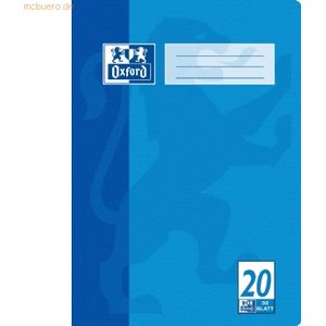 10 x Oxford Schulheft A4 blanko mit Linienblatt Lineatur 20 32 Blatt t