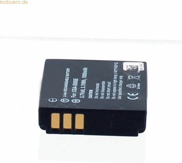 k.A. Akku für Leica D-Lux 2 Li-Ion 3,7 Volt 750 mAh schwarz