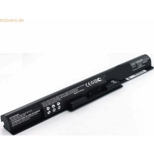 k.A. Akku für Sony SVF1521E6EB.G4 Li-Ion 14,8 Volt 2200 mAh schwarz