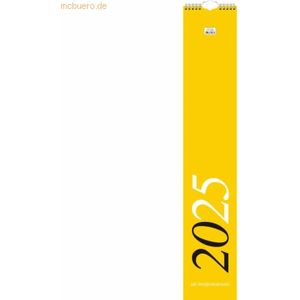 Rido Streifenkalender 12x66cm 1 Monat/Seite 2025