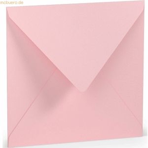 10 x Paperado Briefumschläge 16,4x16,4cm Seidenfutter Nassklebung VE=5
