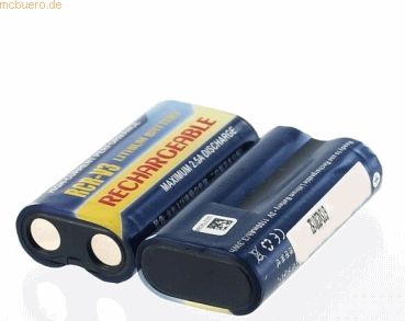 k.A. Akku für Pentax CR-V3 Li-Ion 3 Volt 1100 mAh schwarz