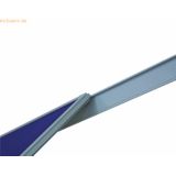 Franken Wandschienen Set Pro 200x6cm silber
