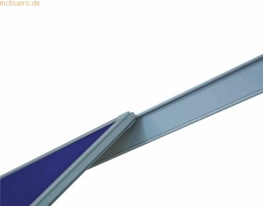 Franken Wandschienen Set Pro 200x6cm silber