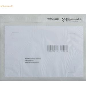 Soennecken Papier Begleitpapiertasche C6 175x135mm o.Druck 250 Stück