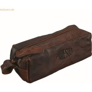 Pride&Soul Schlamperrolle 20x7x8cm Leder braun