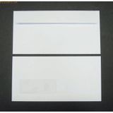 Blanke Briefumschläge DINlang 120g/qm haftklebend Sonderfenster VE=500