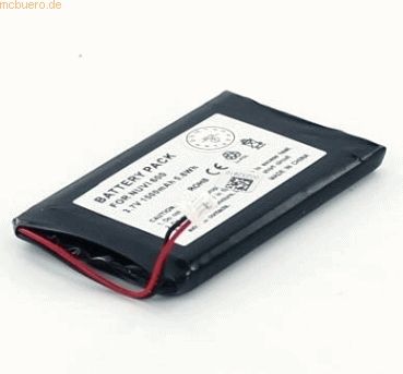 k.A. Akku für Garmin nüvi 600 Li-Pol 3,7 Volt 1150 mAh schwarz